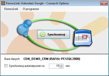 FirmesLink: Kalendarz Google - Comarch Optima